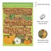 Magnolia Garden Welcome To Pumpkin Patch 29 x 42 Polyester Outdoor Hanging Garden Flag - 2 of 2