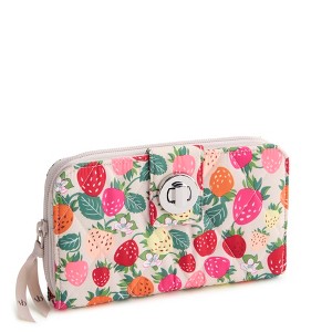 Vera Bradley Women's Outlet Ultralight Essential Turnlock Wallet