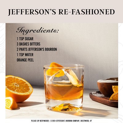 Jefferson's Bourbon Whiskey - 750ml Bottle