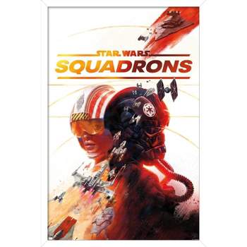Trends International Star Wars: Squadrons - Key Art Framed Wall Poster Prints