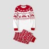 PATPAT Christmas Reindeer and Snowflake Print Family Matching Pajamas Sets - 3 of 4