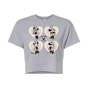 Women's - Disney - Mickey & Friends Cropped Graphic T-Shirt - 1 of 4