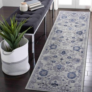 Okak Luxury Floral Pattern Non-Shedding Carpet Area Rug for Living Room,Bedroom,All Size Indoor Stain Resistant Carpet - 1 of 4