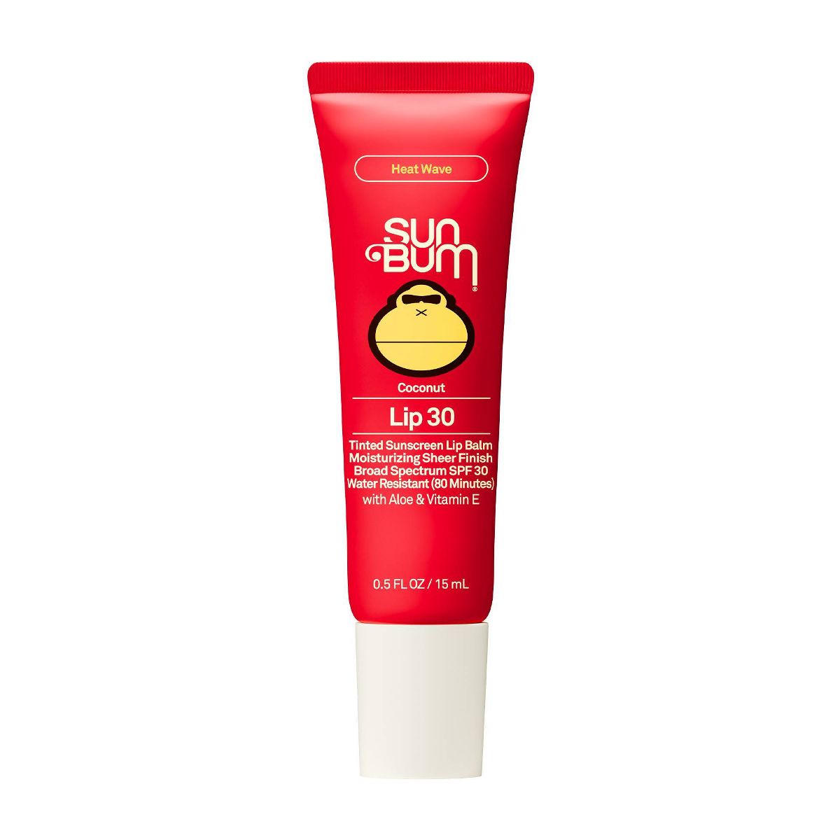 Sun Bum Tinted Lip Sunscreen - Heat Wave - 0.5 fl oz