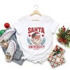 Simply Sage Market Vintage Santa University Short Sleeve Tee - M - White - 2 of 4