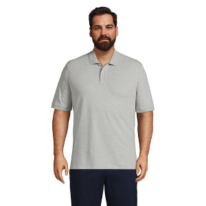 Lands' End Men's Short Sleeve Comfort-First Mesh Polo Shirt - 1 of 4