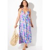 Swimsuits for All Women's Braided Strap Gauze Maxi Dress (Plus Sizes Available) - 4 of 4