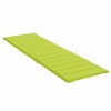 vidaXL Sun Lounger Cushion Bright Green Oxford Fabric - 4 of 4