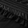 BAGOKIE 3 Pieces Seersucker Ruffle Bed in a Bag Comforter Set - 4 of 4
