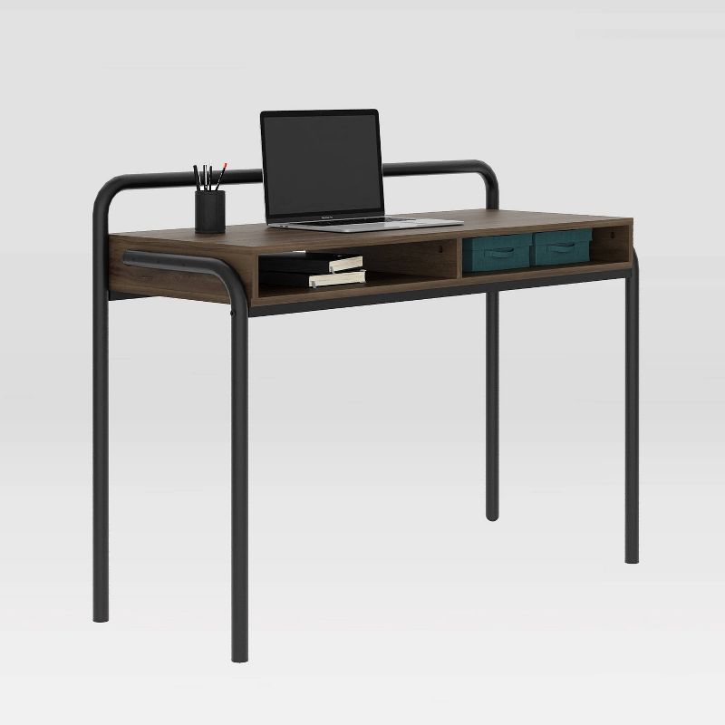 Modern Classic Writing Desk Walnut - Techni Mobili, 2 of 10