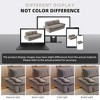 YONWAY 73" Queen Pull Out Sofa Bed with Side Storage, 3-in-1 Convertible Sleeper Sofa Velvet Loveseat Bed, for Living Room,Bedroom,Apartment,Office - 3 of 4