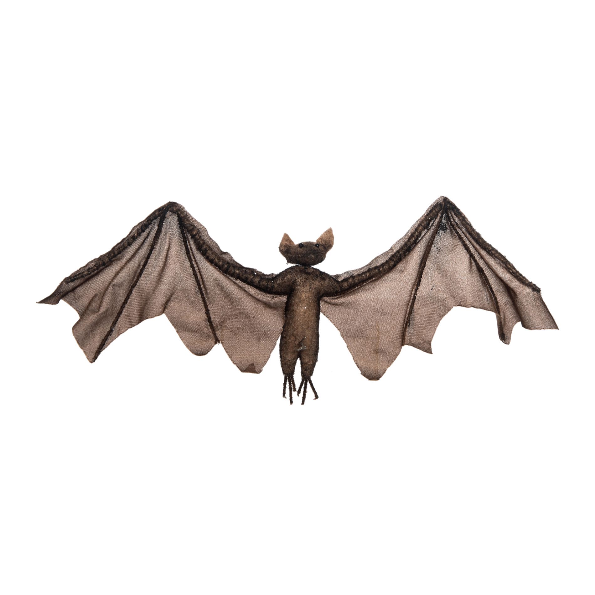 Transpac Multicolor Felt and Fabric Bat Figurine for Halloween Tabletop Decor Indoor Use