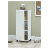 Room & Joy 16" Boost Stackable Storage Cabinet White: Laminated Particle Board, 3 Shelves, 43 lbs - 3 of 4