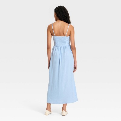 Women’s Sleeveless Cutwork Midi Sundress – Universal Thread