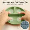 3-Pack Prep Suction Plates for Baby, 100% Silicone Toddler Plates, BPA-Free Divided Baby Plates with Suction - 3 of 4
