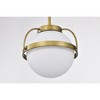 Nuvo Lighting Lakeshore 1 - Light Pendant in  Natural Brass - 3 of 4