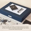 Bigso Sverker Fiberboard Legal and Art Storage Box | Scrapbook Storage Box for Loose Papers | Document Boxes with Lid | 17.1’’x12.2’’x3.3’’ - 3 of 4