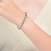 Clear Cubic Zirconia Tennis Bracelet, featuring a classic design with sparkling stones for timeless elegance. - 2 of 3