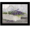 HomeRoots My Lavender Black Framed Print Wall Art - 4 of 4