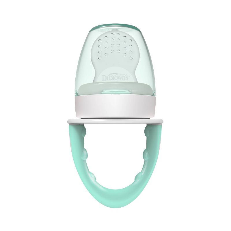 Dr. Brown&#39;s Fresh Firsts Silicone Feeder - Mint &#38; Gray - 2pk, 4 of 10