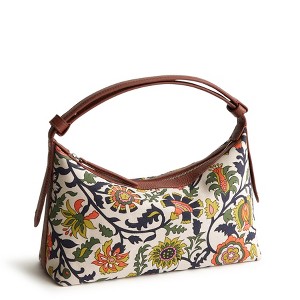 Vera Bradley Women's Outlet Oxford Canvas Roxbury Crescent Shoulder Bag - 1 of 3