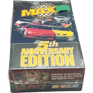 1992 Maxx 1988-1992 Nascar 5th Anniversary Racing Trading Card Box - 1 of 3
