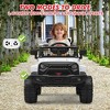 12V Kids Ride on Truck, 3 Speeds Electric Ride on Car with Parent Remote Control, Headlight, Music, Ride on Vehicle Toy for Kids Aged 3-8 - 4 of 4