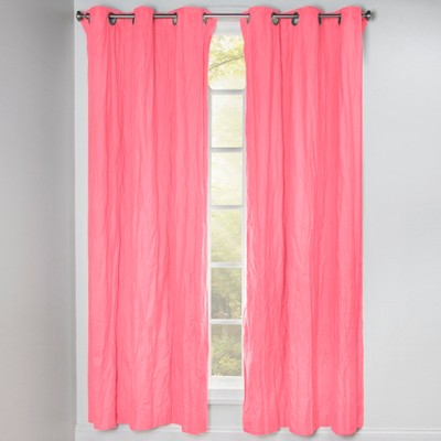 50"x84" Blackout Grommet Curtain Panels Cotton Candy - Crayola