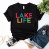 Simply Sage Market Lake Life Colorful Short Sleeve Tee - 3 of 4