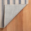 Annie Selke - Dash & Albert Nimes Ticking Neutral Machine Washable Rug - 4 of 4