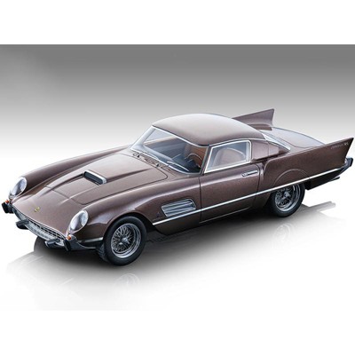 1956 Ferrari 410 Super Fast (0483SA) Metallic Bronze "Mythos Series" Limited Edition to 70 pieces 1/18 Model Car by Tecnomodel