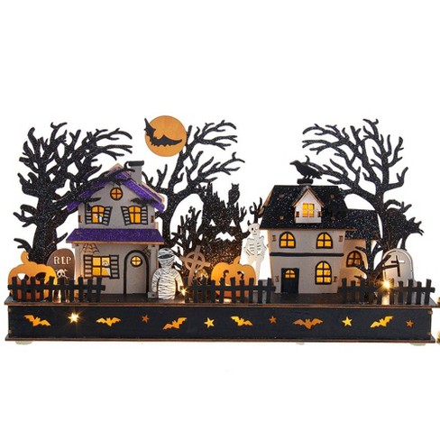 Kurt Adler 7.9 Inch Battery-operated Light Up Musical Halloween ...