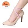 INSPIRE CHIC Women's Buckle Detachable PU Ankle Crossover Heels Shoe Laces 2 Pairs - 4 of 4
