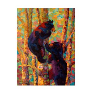 Trademark Fine Art -Marion Rose 'Two High' Canvas Art - 1 of 4