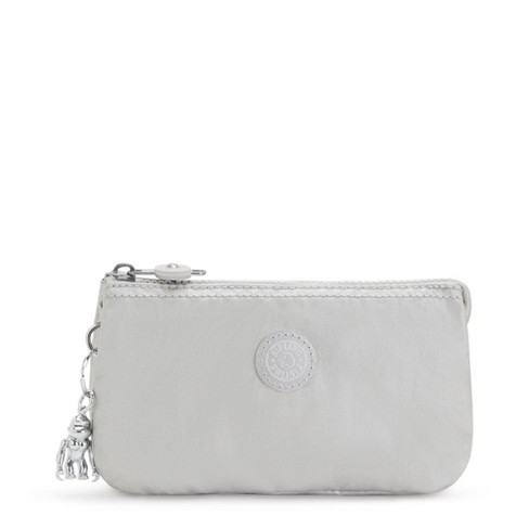 Kipling Creativity Large Metallic Pouch Bright Metallic