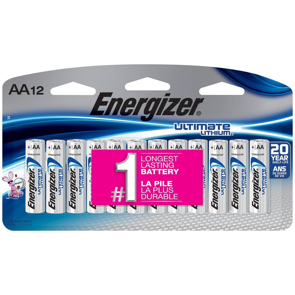 UPC 039800130716 product image for Energizer L91SBP-12 Ultimate Lithium AA Universal Battery - 12pk | upcitemdb.com