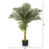 Nearly Natural 3-ft Golden Cane Artificial Palm Tree - 2 of 3