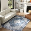HOMCOM Area Rug, Vintage Machine Washable Rug, Non-Slip Floor Carpet for Living Room, Bedroom, Dining Room, Home Office - 3 of 4