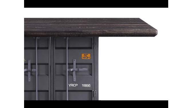66" Cargo Dining Table - Acme Furniture, 2 of 9, play video