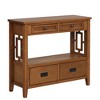 NicBex 36" Farmhouse Console Table Entryway Table with 4 Drawers and 1 Storage Shelf for Living Room, Entryway, Hallway - 3 of 4