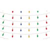 LED Light String Plastic Copper 0.25 in Height 8 Foot Battery Timer Set of 6 For Holiday Decor By Melrose - 3 of 3