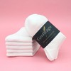 Viscose Bamboo Kids Thin Crew Socks Uniform Boys Girls Bulk Value Unisex Basic Casual Soft Wholesale 48 Pairs - 4 of 4