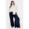 Women's Plus Size Amira Sweater - ivory | CITY CHIC - 2 of 4