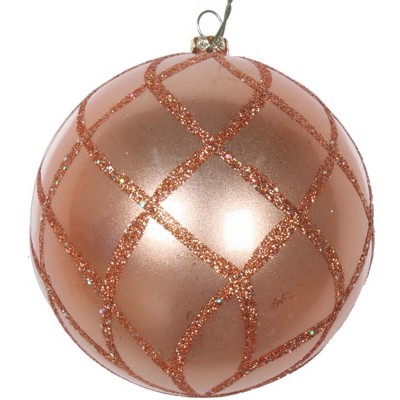 rose gold ball bag