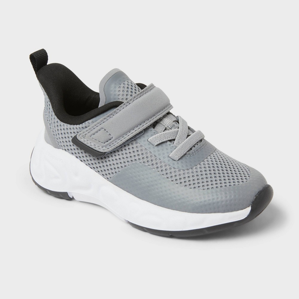 Toddler Peyton Hook and Loop Closure Performance Sneakers - All In Motion™ Dark Gray 6T