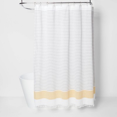 Printed Microdot Shower Curtain Black//White Project 62™