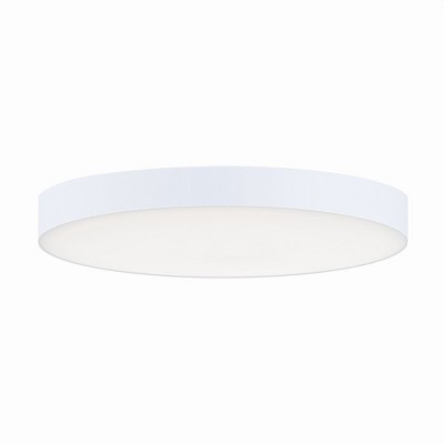 Maxim Lighting Trim 1 - Light Flush Mount in  White