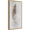 Amanti Art Golden Feather II by Ken Roko Canvas Wall Art Print Framed 14 x 27-in. - 3 of 4