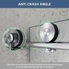 Frameless Shower Door: Fixed/Sliding, 70mm Pulleys, Soft-Close, Nano-Clean - 4 of 4