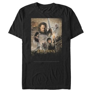 Men's The Lord of the Rings Return of the King Movie Poster T-Shirt - 1 of 4